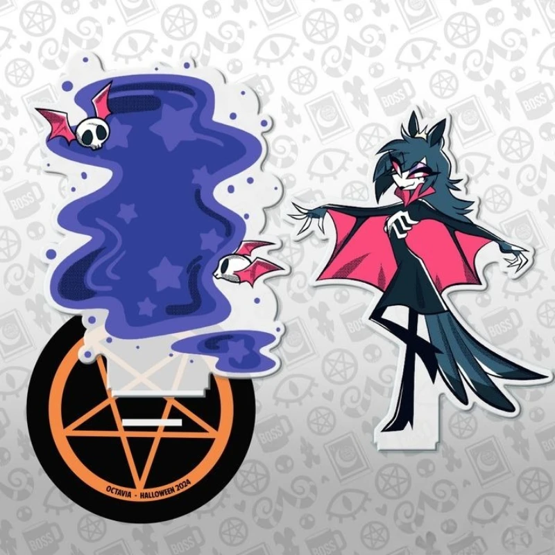 

Креативный знак-стойка Mammon Vivziepop Ozzie Sallie May, изысканное студенческое кавайное украшение, фигурка на Хэллоуин, украшения, подарок