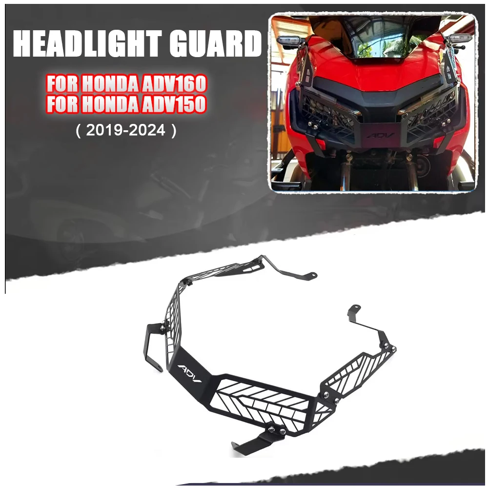 

For Honda CRF300L CRF250L Rally CRF 300L 250L Rally 2017-2023 2022 2021 Headlight Headlamp Grille Shield Guard Cover Protector