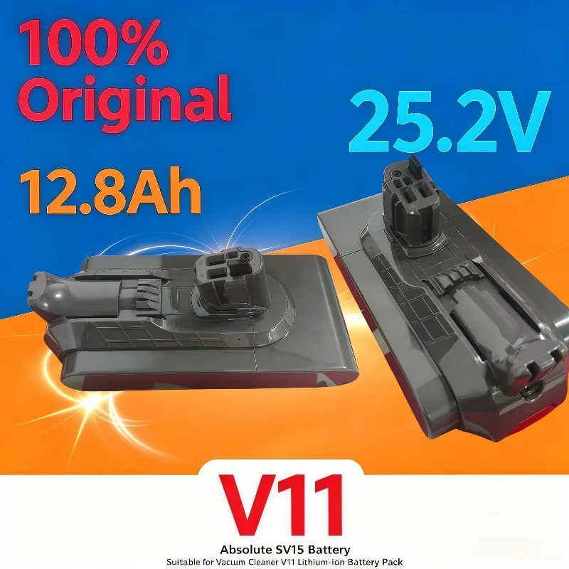 25.2V 12.8Ah Lithium‑ion Battery lpega 100% Original Replacement for SV15 V11 Absolute Vacuum Cleaner