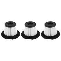 3 Pack Replacement HEPA Filter Compatible for MOOSOO K17 Cordless Vacuum