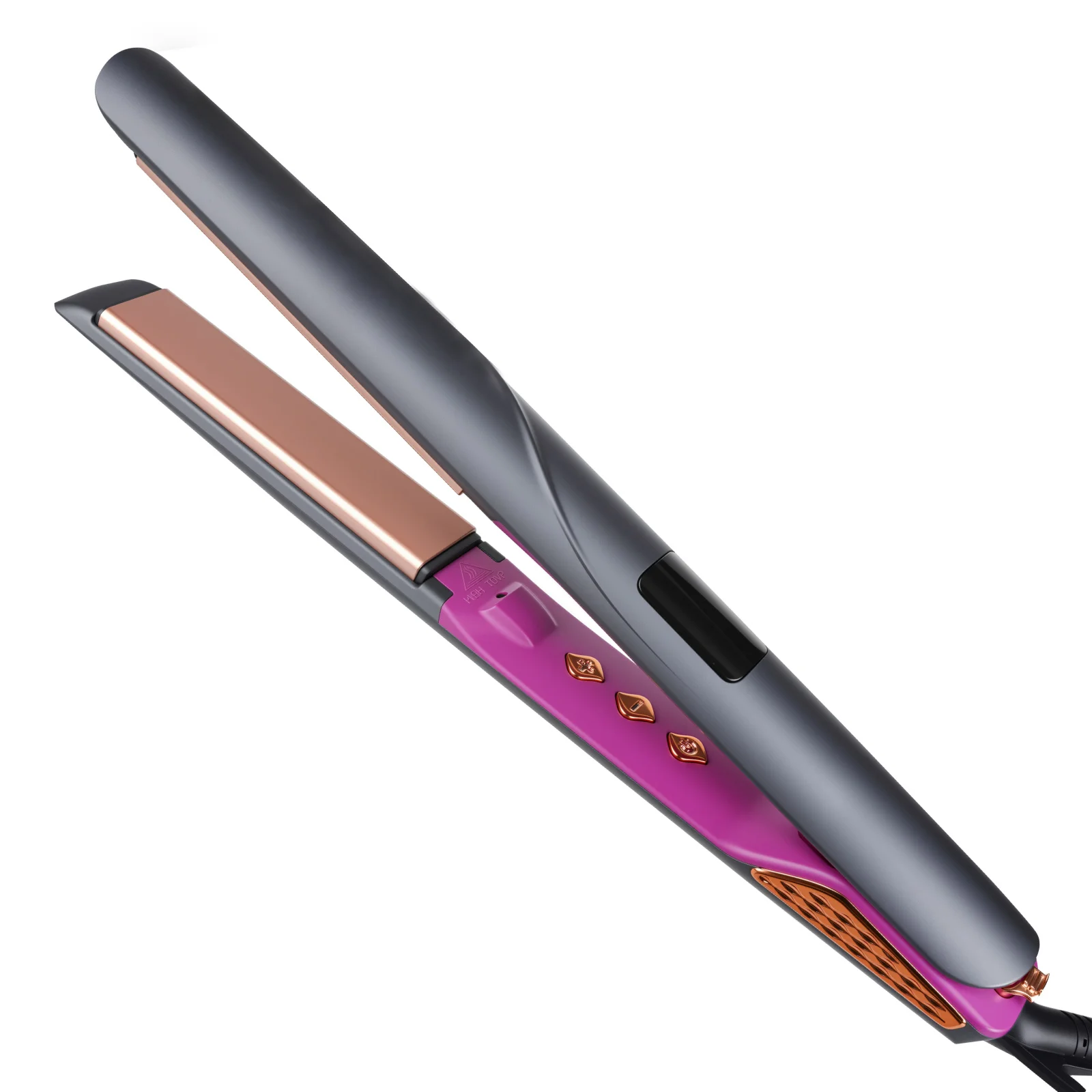 

Lonic Hair Straightener for Women, 1 Inch Ceramic Plates, Adjustable Temp 120-230°C, Dual Voltage Anti Static for All Hair
