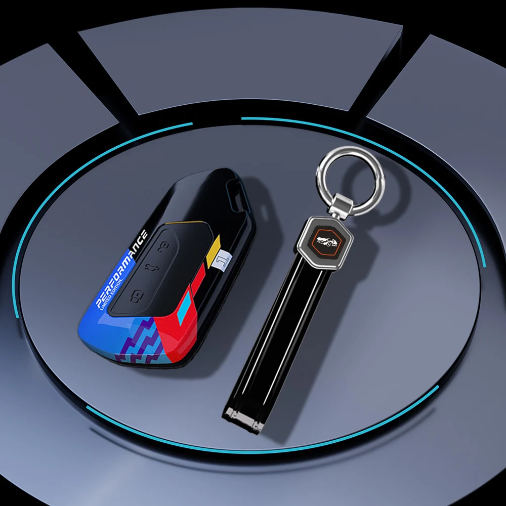 Car Key Case For VW Golf 8 Mk8 GTI GTD R ID3 ID4 2020 Decoration Silicone Car Key Case Fob Holder Cover Trim Car Accessories