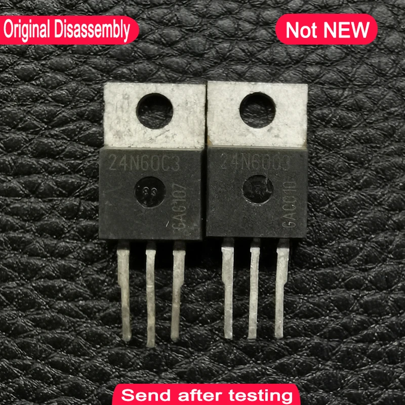 Used 10pcs SPP24N60C3 24N60C3 24N60 TO-220 In Stock