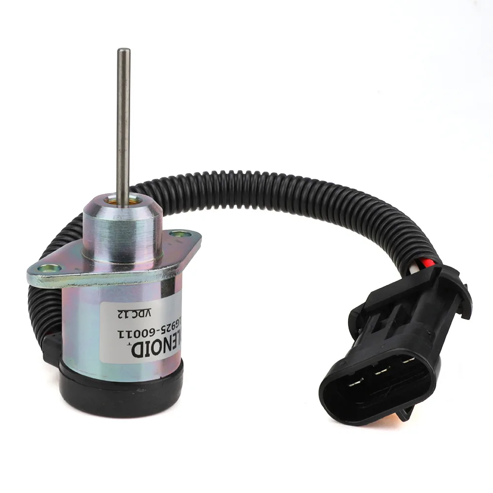 ABOU-For Bobcat S185 Skid Steer 6691498 Shut Off Solenoid 1503ES-12A5UC4S 1G925-60011