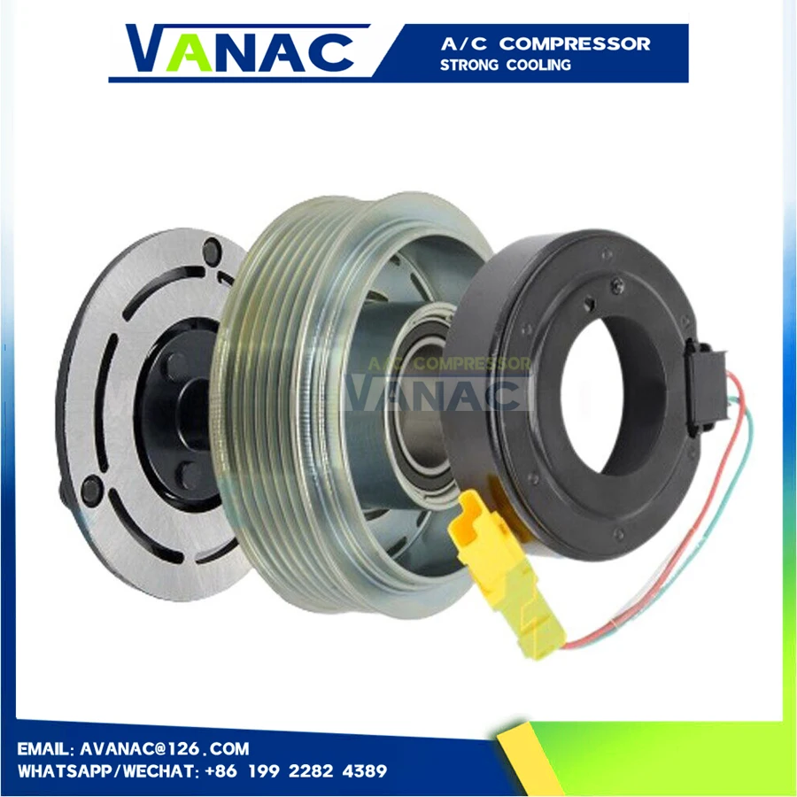 New SD6V12 AC Compressor Clutch for Mini Cooper R55 R56 R57 64529223392 64522758433 9655191680 64526942501 64522758145 5512735