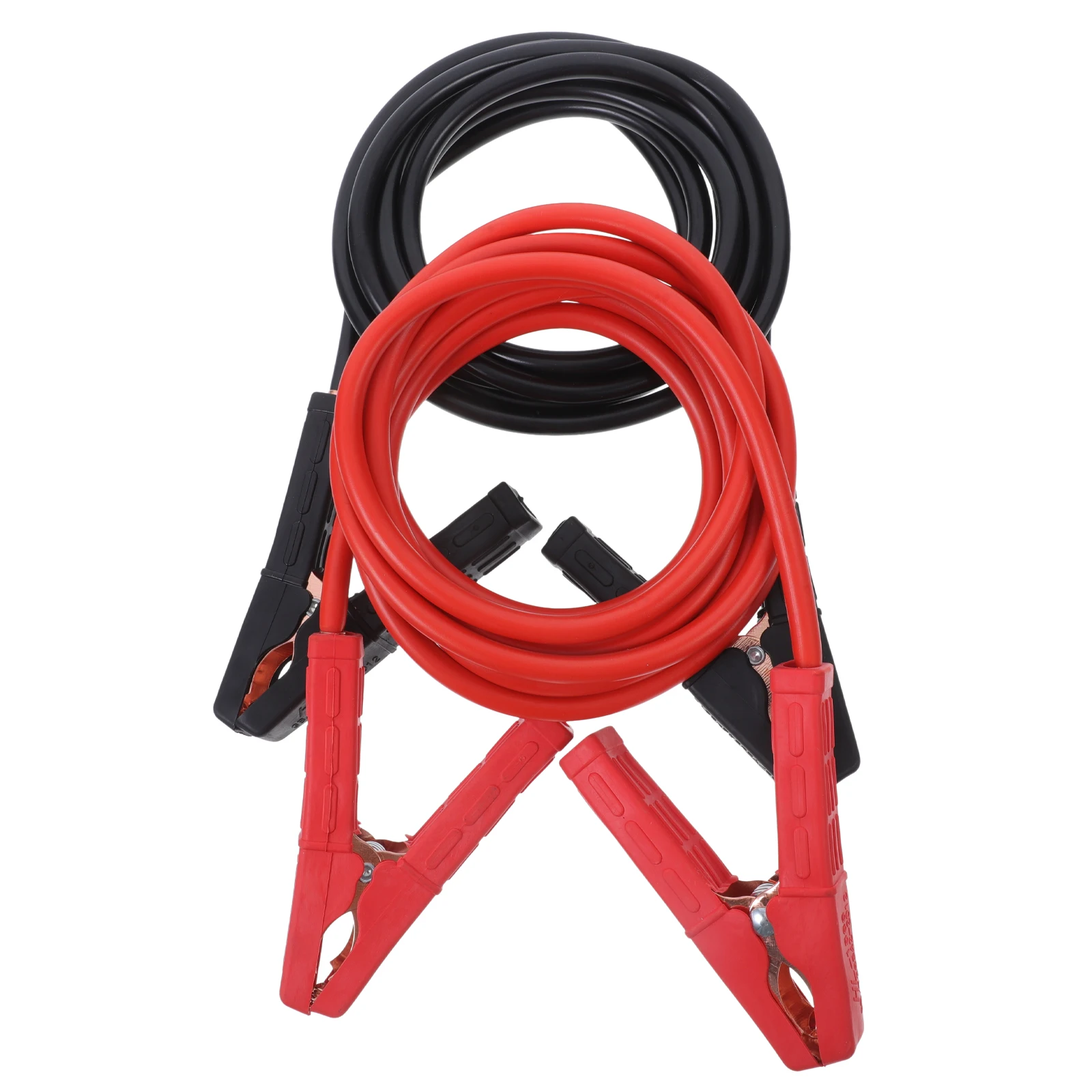 

2Pcs Jumper Cables Heavy Duty Car Kit Boost Power Portable Truck Compatibility Long Life MultiFunction