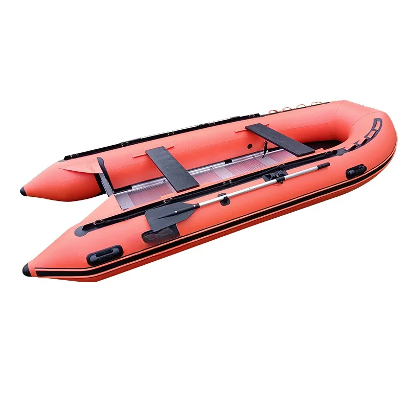 assault boat flood control rubber boat thickened aluminum alloy bottom inflatable