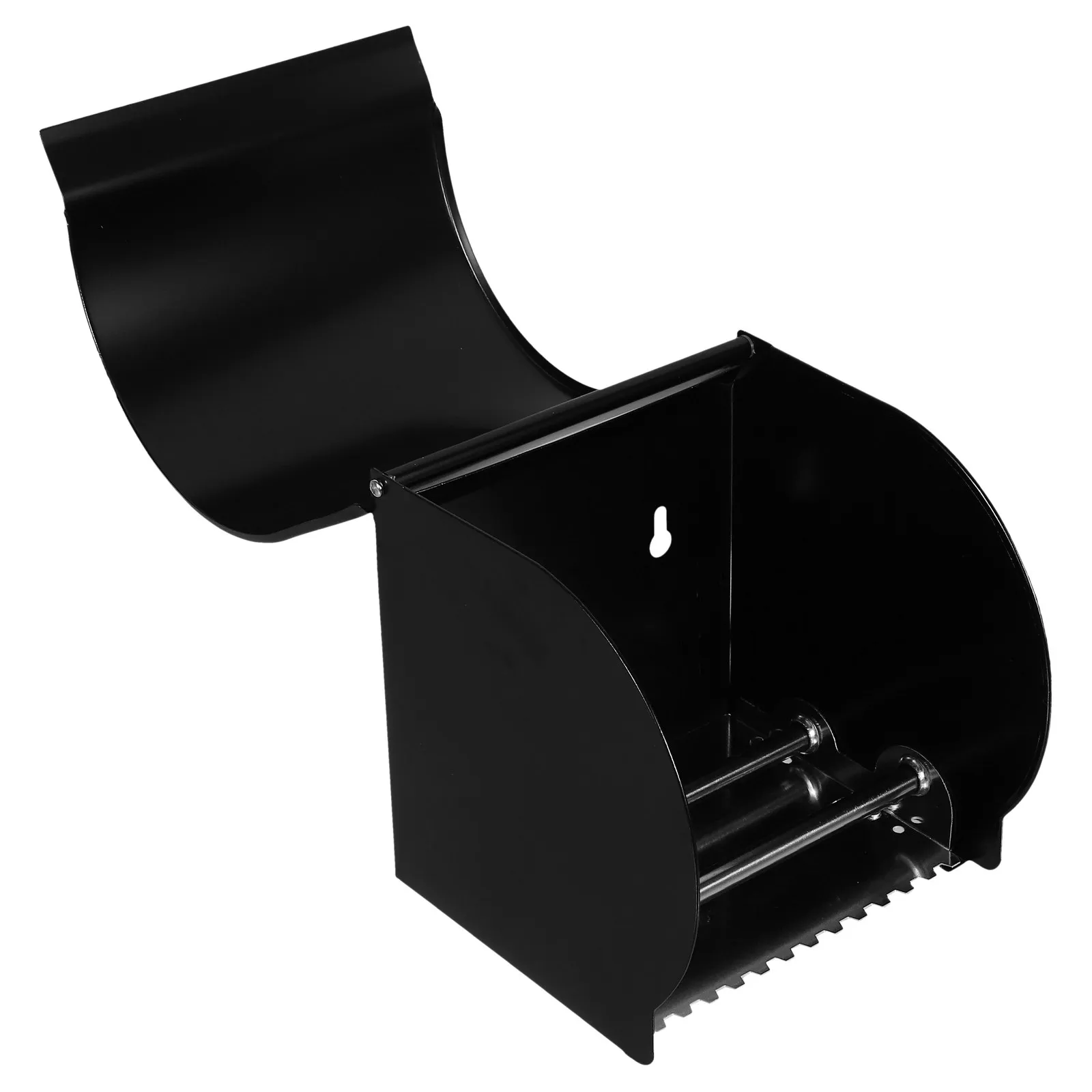 

1 шт. Яркий настенный держатель для салфеток из нержавеющей стали, черный, водонепроницаемый, для ванной комнаты, большой емкости, нержавеющий, для туалетной бумаги