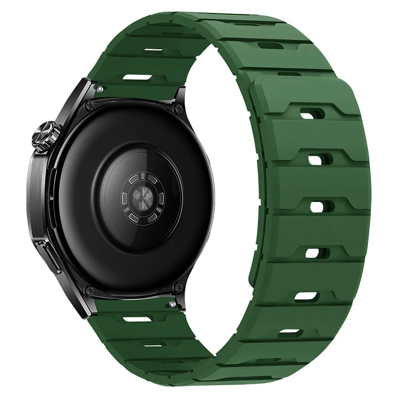 ل Garmin Forerunner 570/265/255/165/168 المغناطيسي سيليكون استبدال حزام سوار ل Venu2s 3s Venu2 Venu3