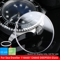 For Rolex Glass Sea Dweller Mirror 116660 126660 DEEPSEA Watch Sapphire Watch Mirror Lens Glass Mask Scratch resistant Glass