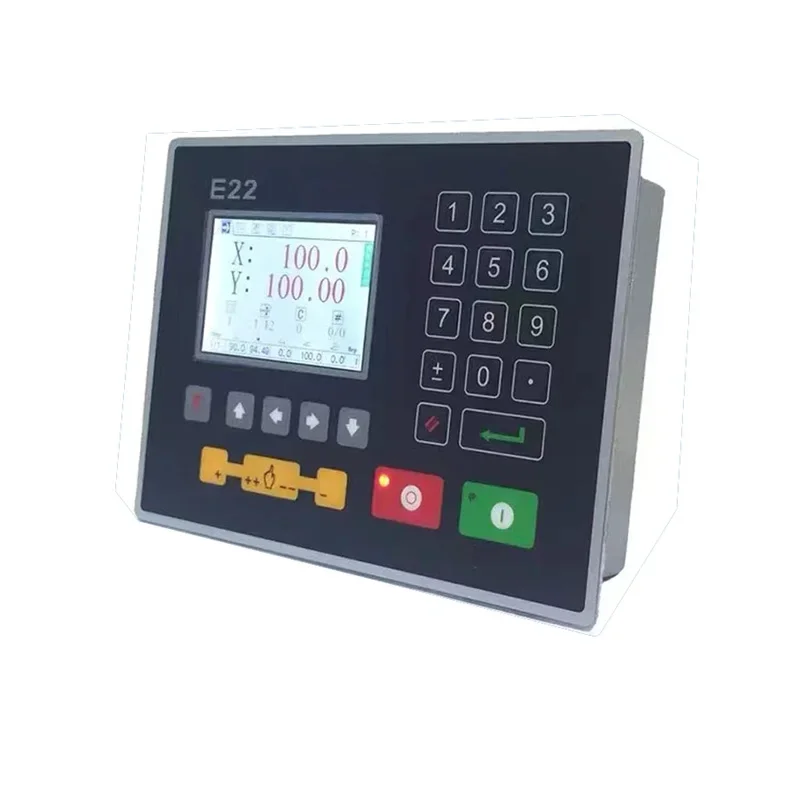 E22 tipo sistema CNC máquina de corte e dobra sistema de exibição digital definido controlador de servo motor