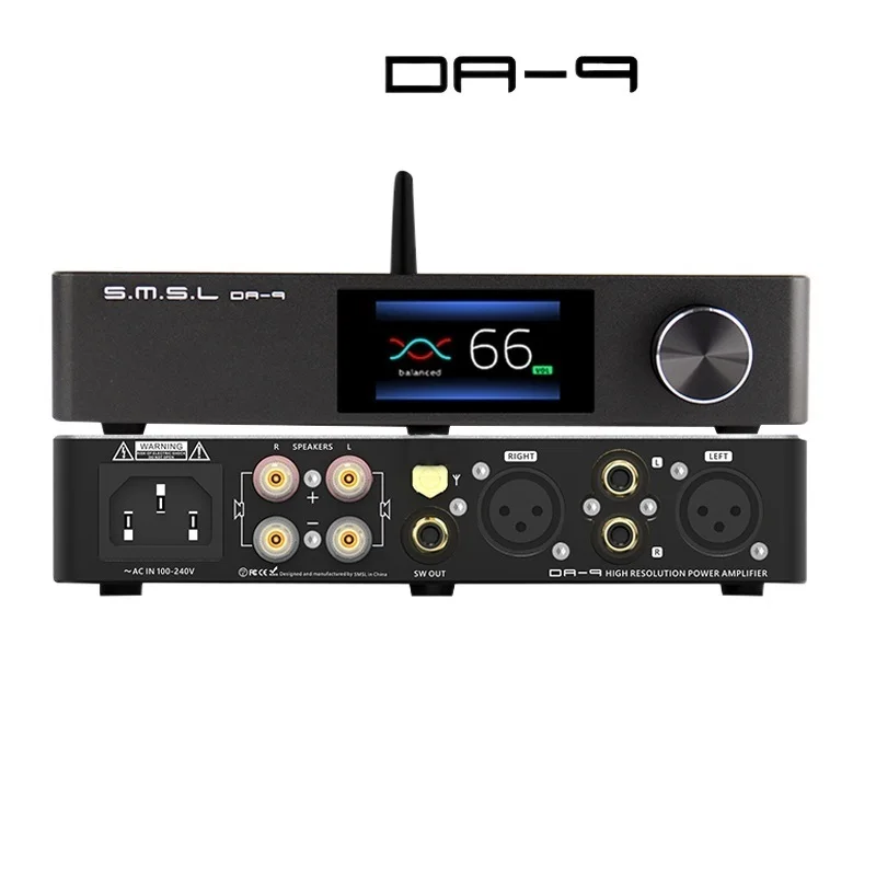 Top! DA-9 High Quality Power Amplifier Bluetooth 5.0 Amp APT- X Support DA9 with Remote Control SU-9 SH-9