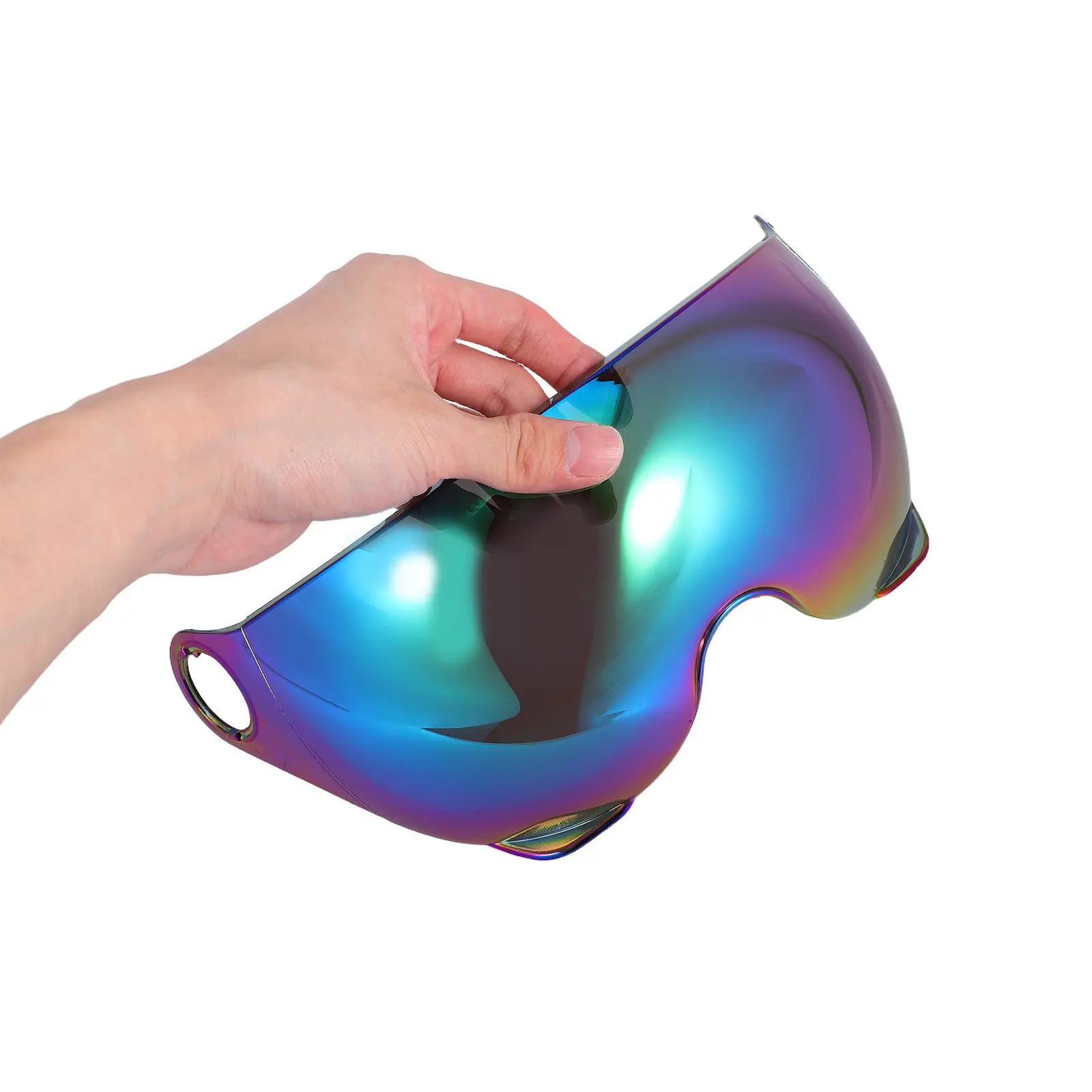 

Windproof Motorcycle Lens Replacement Visor Impact Resistant Lightweight Design Night Riding Safety Gear