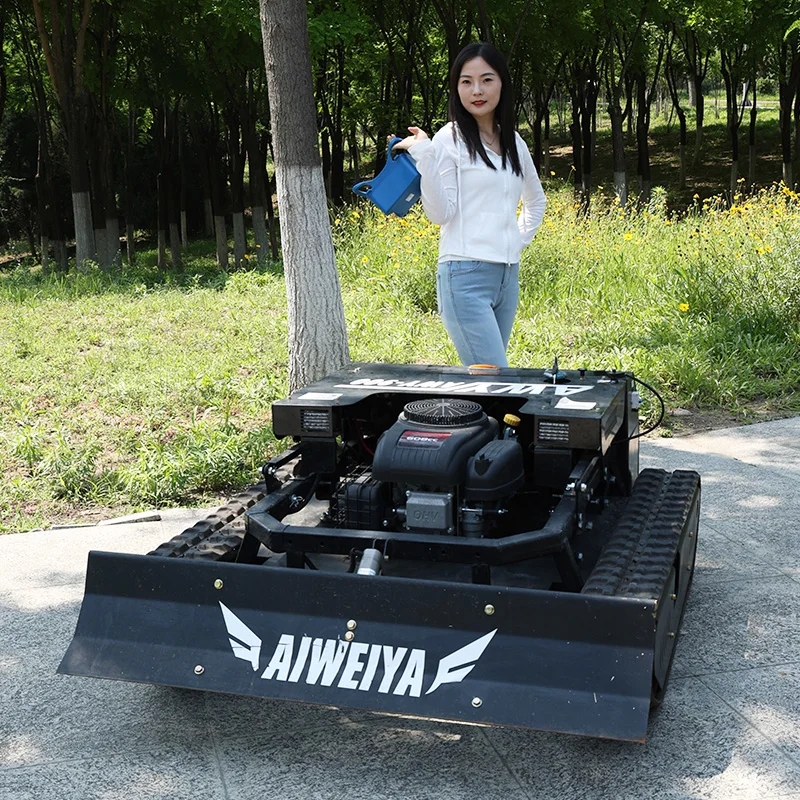 

Customized Heavy Duty Remote Brush Cutter for Grass Removal in Landslide Treatment Zone Lawn mower