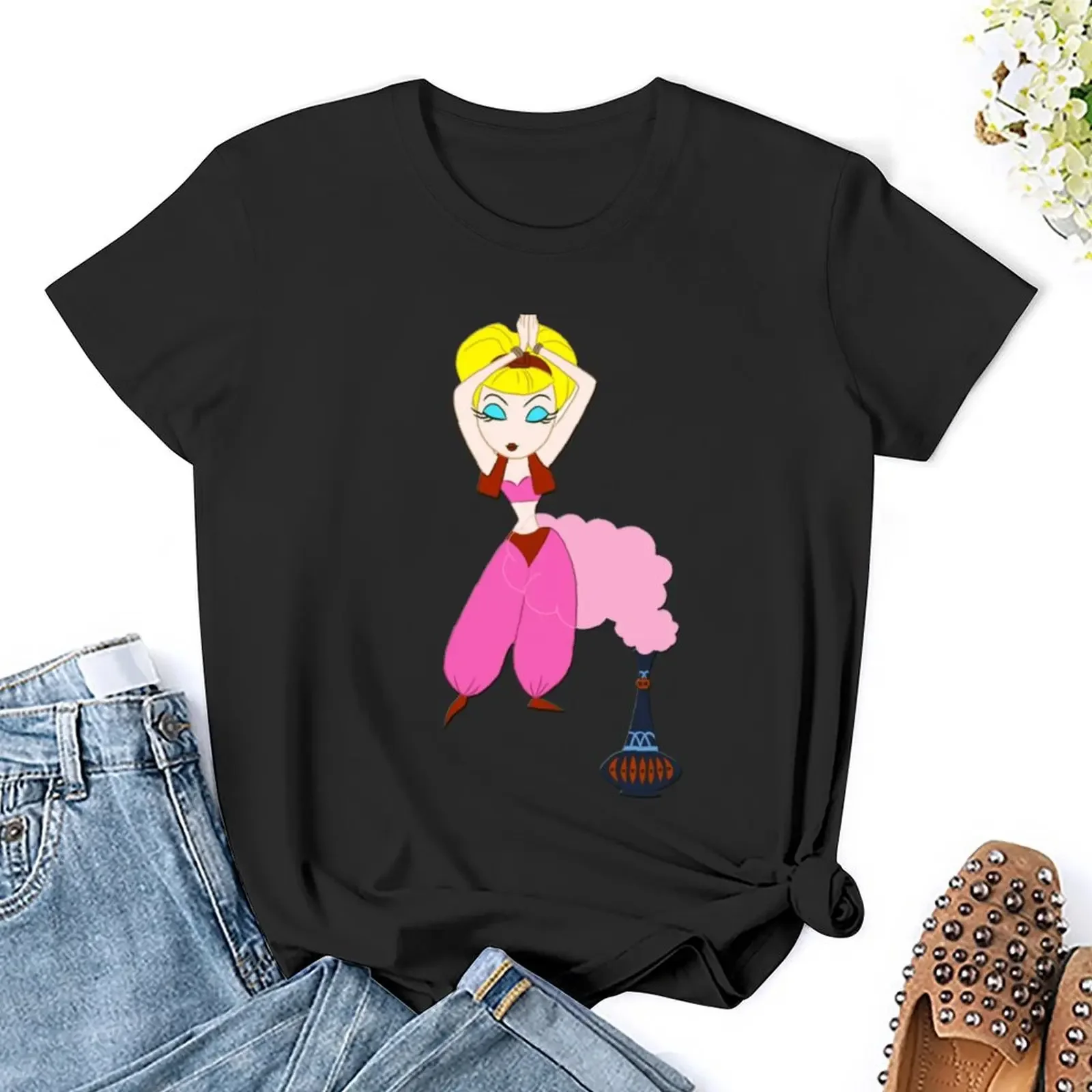 I Dream of Jeannie T-Shirt quick drying customs design your own sublime anime Women t-shirts