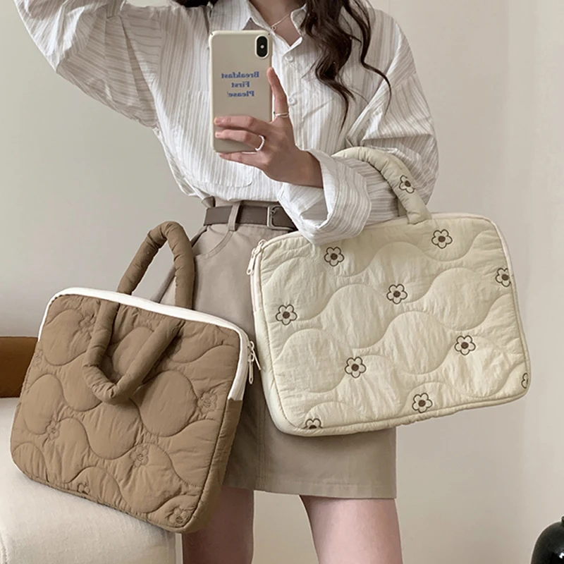 Poudres de doublure de tablette à motif de fleurs pour Business imprimés, étui pour ordinateur portable, rembourrage pour ordinateur portable, poudres pour tablette, 11 ", 13", 15"