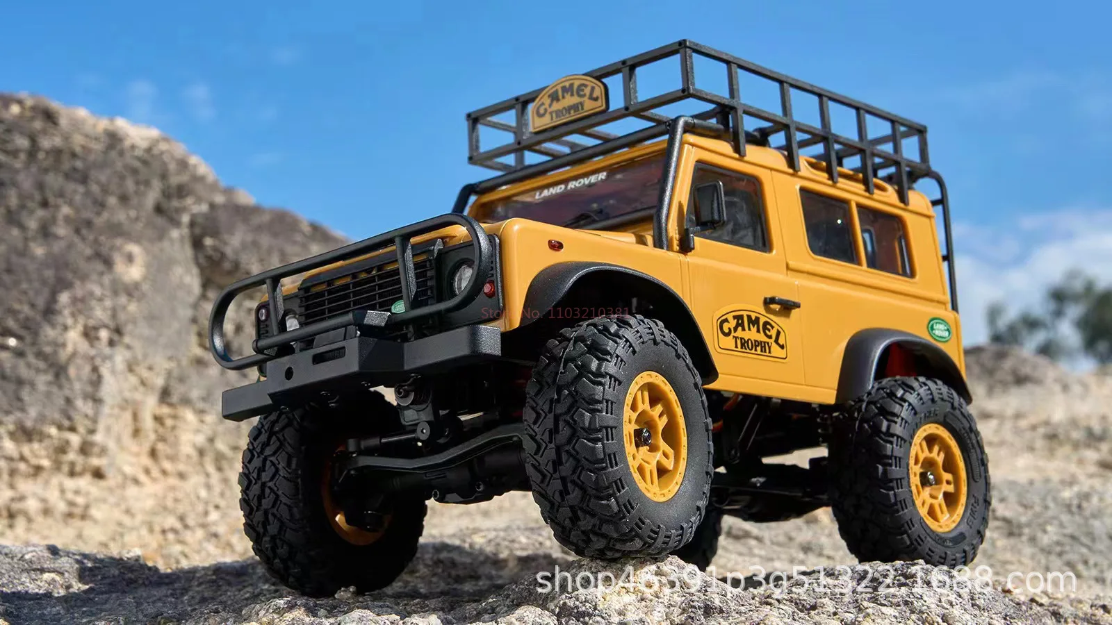 Fcx24m Fms First Generation Range 1:24 Camel Cup Simulation Defender 90/110  Rover Discovery Climbing Off Road Vehicle Gift