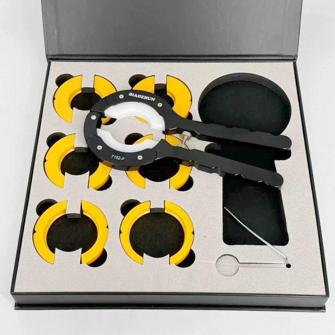 

TLF 2024 New 7152-6 Watch Open Outer Ring Tool Disassembly Watch Front Ring Watchmaker Repair Watch Tool Set