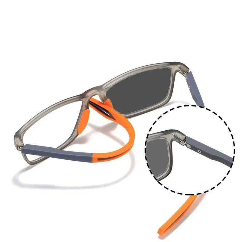 Männer Ultraleicht Photochrome Gläser TR90 Rahmen Myopie Brillen Frauen Männlich Vintage Farbwechsel Sonnenbrille Brillen 0 Bis -4,0 – Detail 3