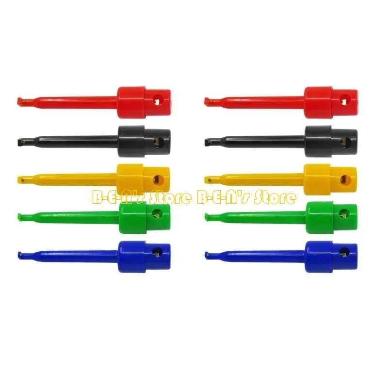 Y1AD Spring Loading Test Hook Clip with Anti Short Circuits Design Accuracy Circuits Testing For Secure Multimeter Connection