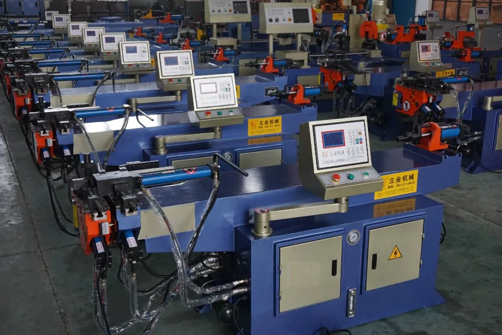 DW38NC Semi Automatic Hydraulic Pipe Bending Machine Rebar Bending Machine Steel Rod Bending Machine Tube Bender Pipe Bender