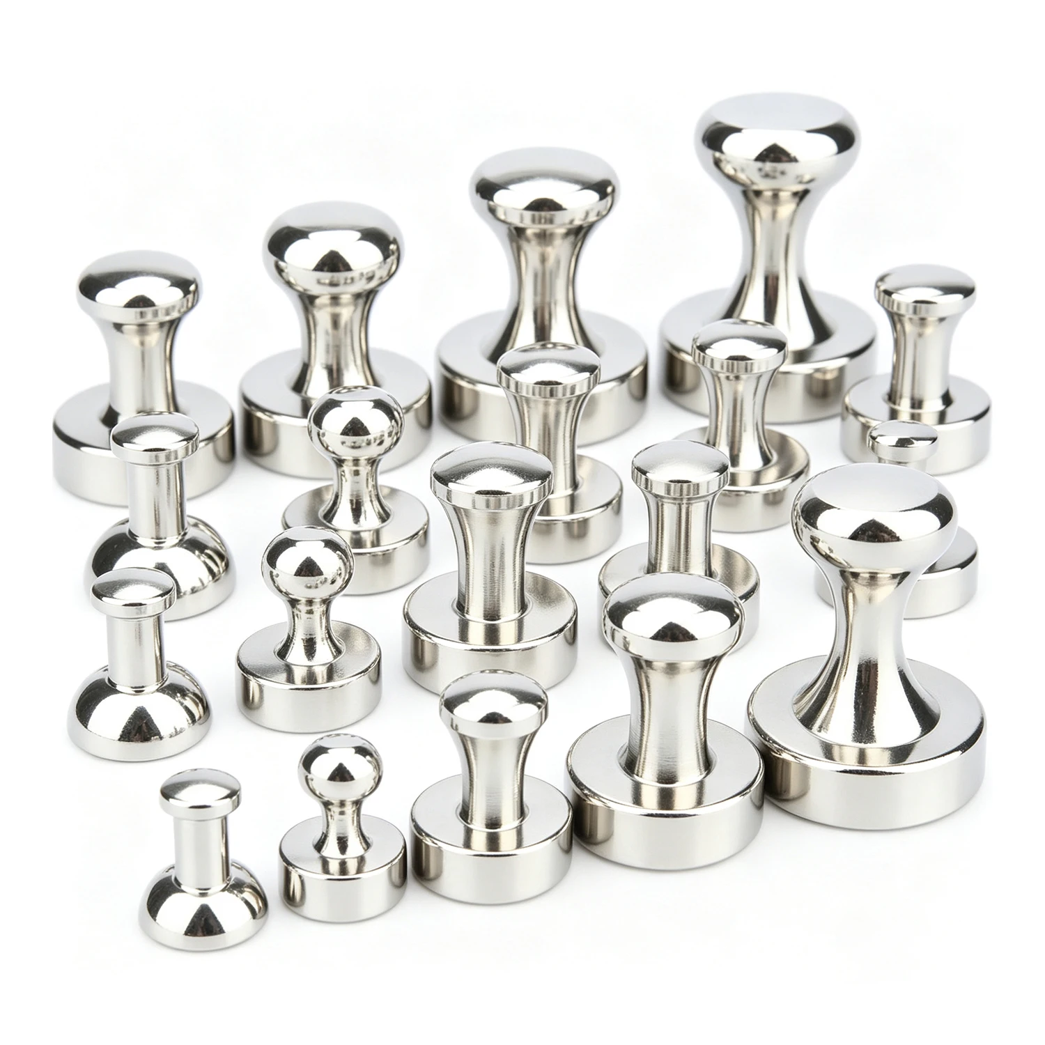 Super Strong Magnetic PushPin Neodymium Magnet Sucker Pushpins Metal Thumbtack Hanging Hook for Refrigerator Whiteboard Office