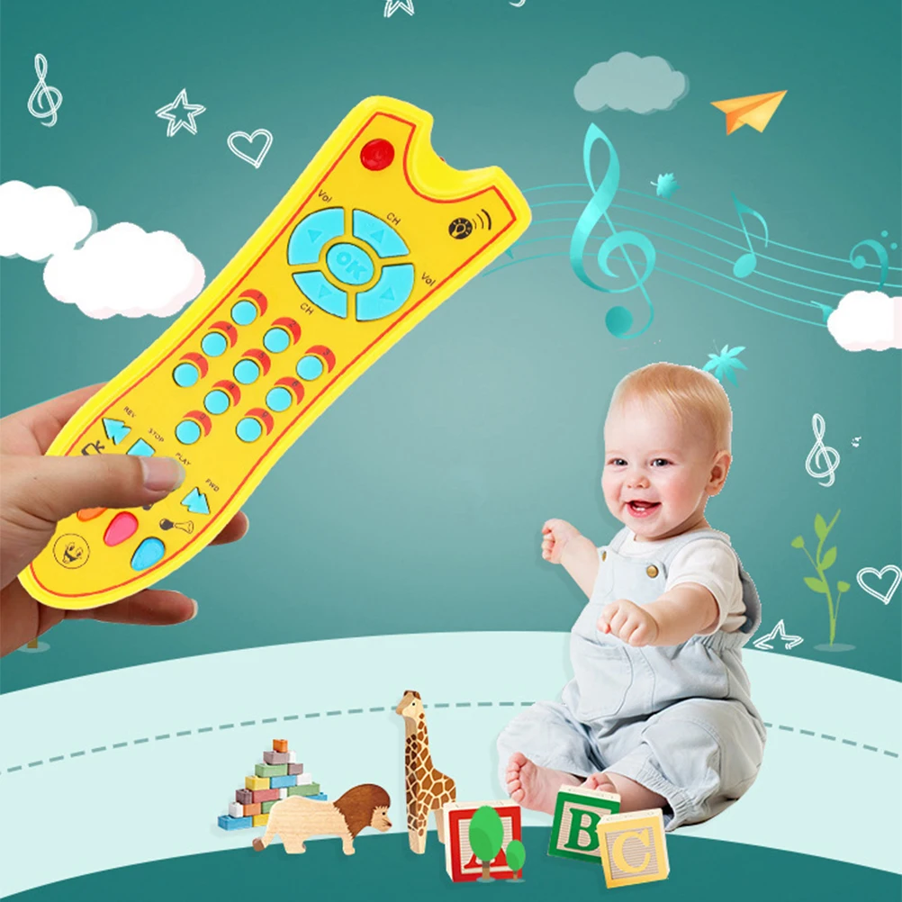 Simulation bébé télécommande pour les tout-petits enfants contrôleur d'apprentissage éducatif bébé développement sensoriel précoce