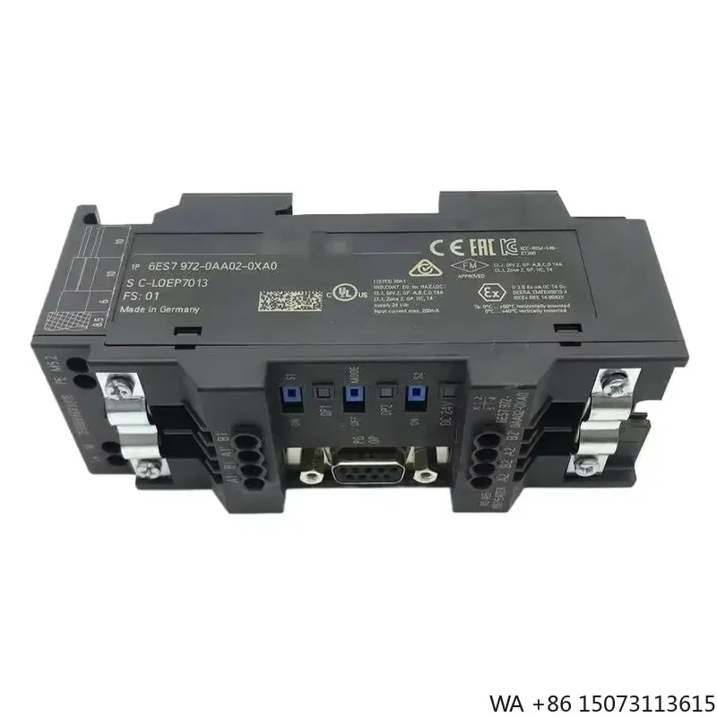 for DP RS485 Repeater Module 6ES7972-0AA02-0XA0 PLC Communication Interface Signal Amplifier Industrial Automation