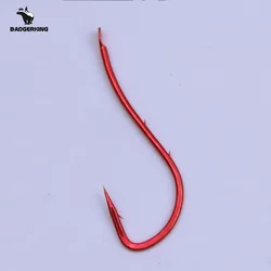 Live Bait Fishing Hook, Double Shank Barbs, Holder Hook for Livebait Fishing, Beach Fishing, 20Pcs Lot