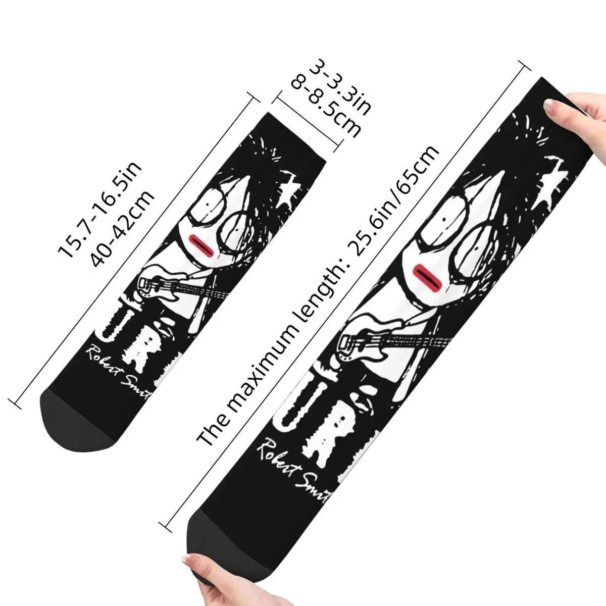 Happy Funny Male Men Socks Casual The Cure Robert Smith Sock Sport Women Socks Spring Summer Autumn Winter