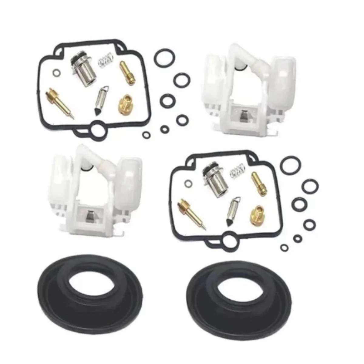 Carburetor Float Diaphragm Rebuild Kit For 650 Motorcycle 1993-1999