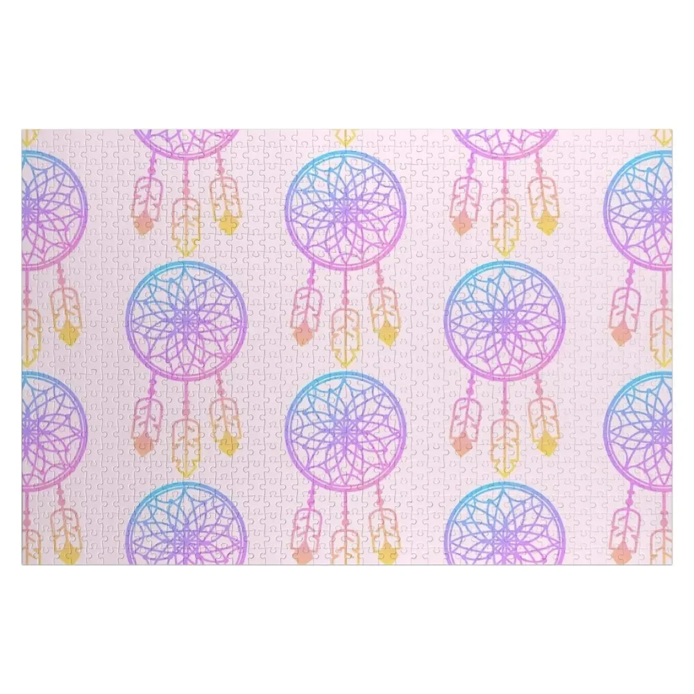 Boho pastel dream catcher gradient. Jigsaw Puzzle Christmas Gifts Christmas Toys Animal Puzzle