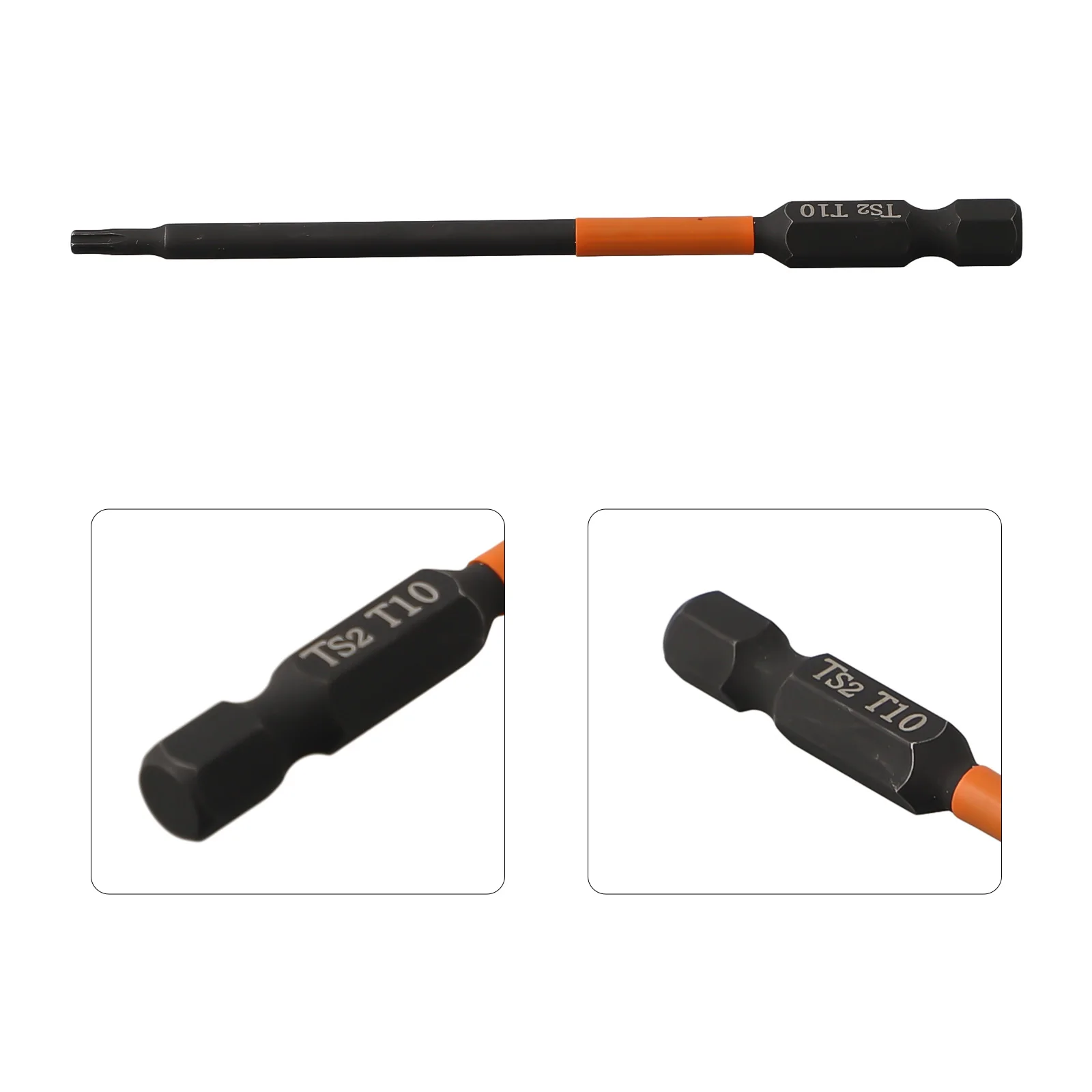 

Magnetic Torx Screwdriver Bits 1PC 100mm Hex Head Drill Bit Durable Alloy Steel Material Firmly Fixed on Screwdrivers