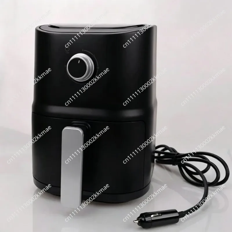 200W 24V 2.5L Electric Air Fryer for Camping Travel Oil Free Cooking in Truck