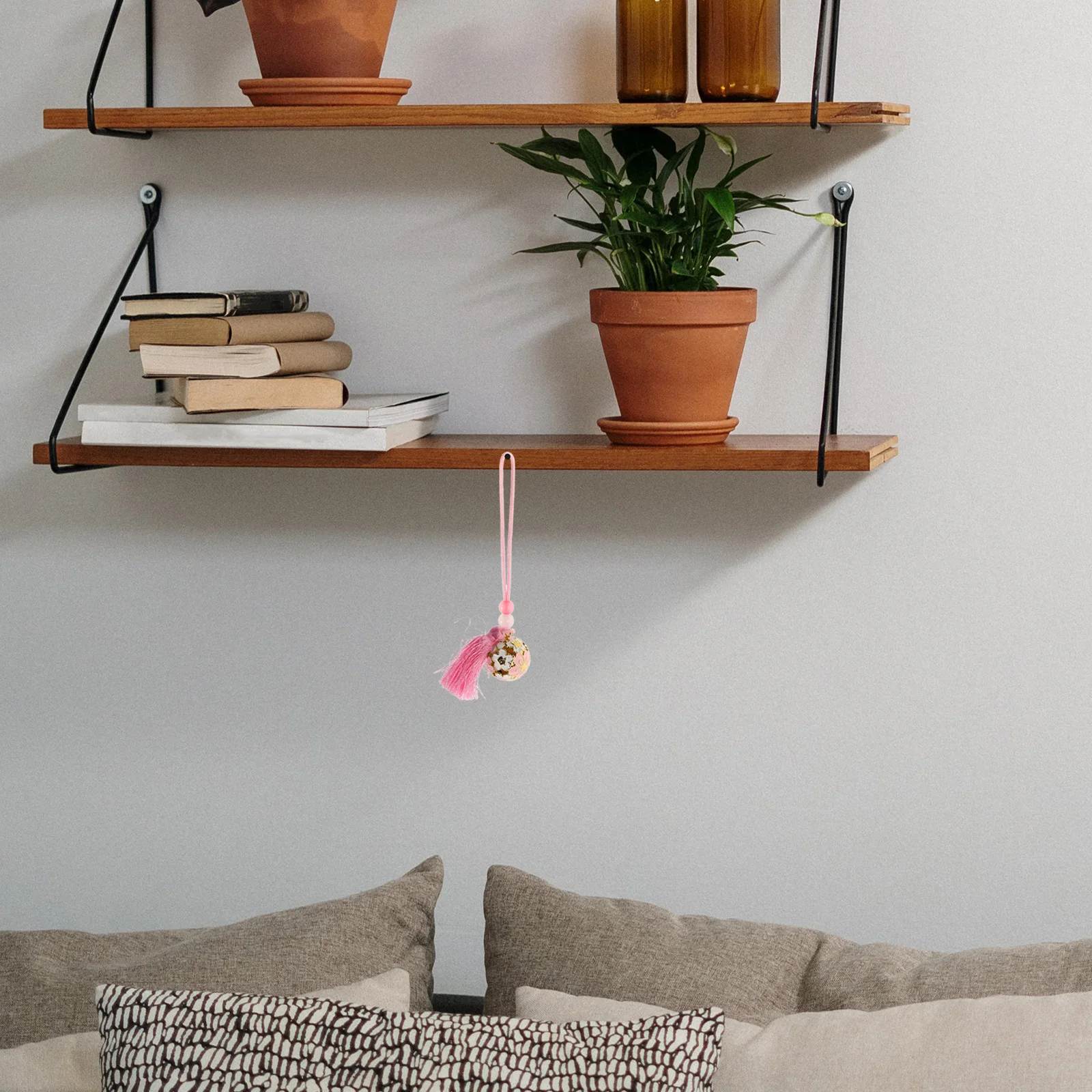 

Japanese Omamori Good Luck Charm Cherry Blossom Bell Pendant Hanging Decoration Backpack Bag Ornament Blessing Amulet