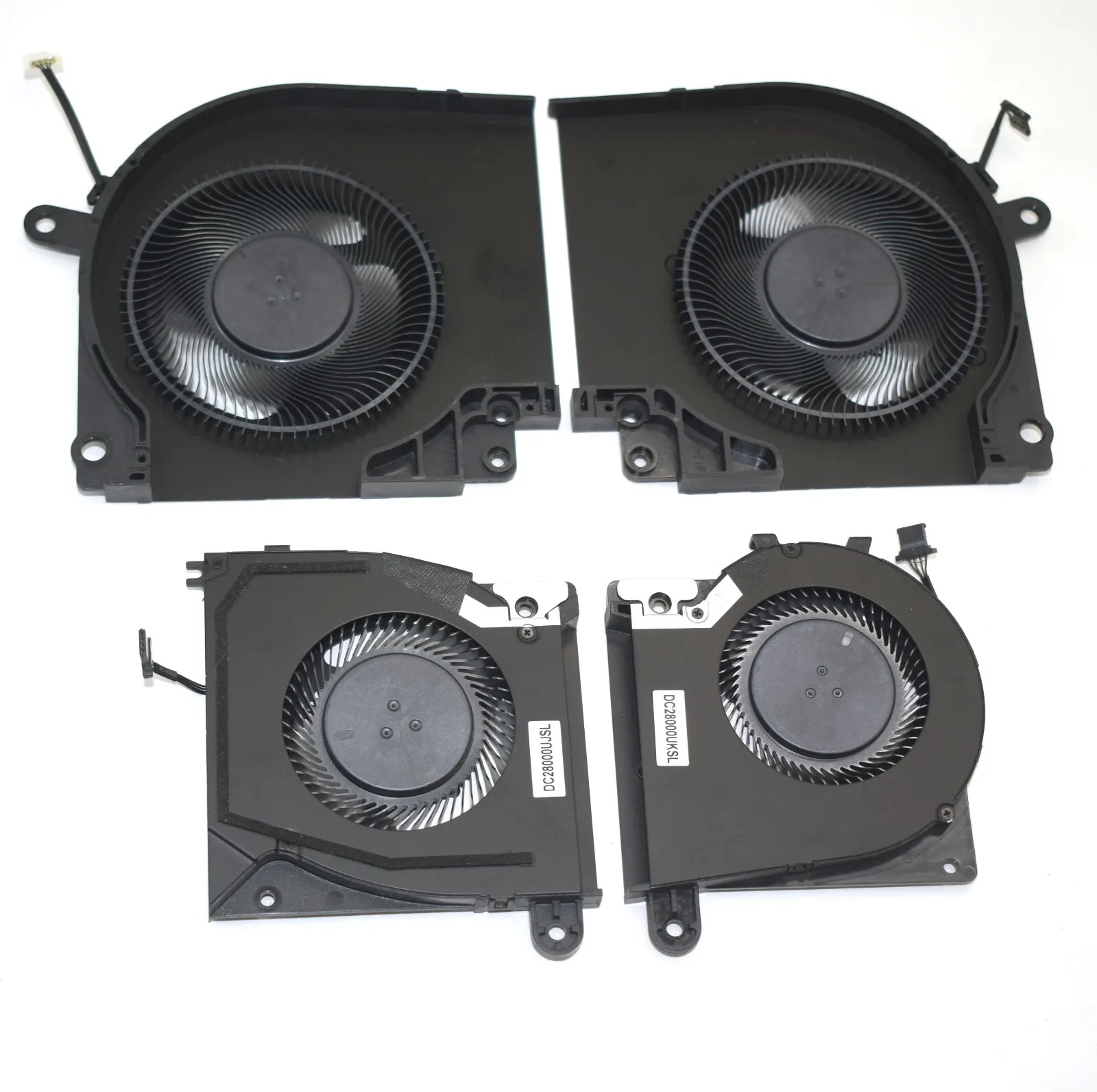 مروحة وحدة المعالجة المركزية الجديدة ووحدة معالجة الرسومات DC12V لـ Dell Alienware X17 R1 R2 9DNWT X63JW W7KC4 J01R0