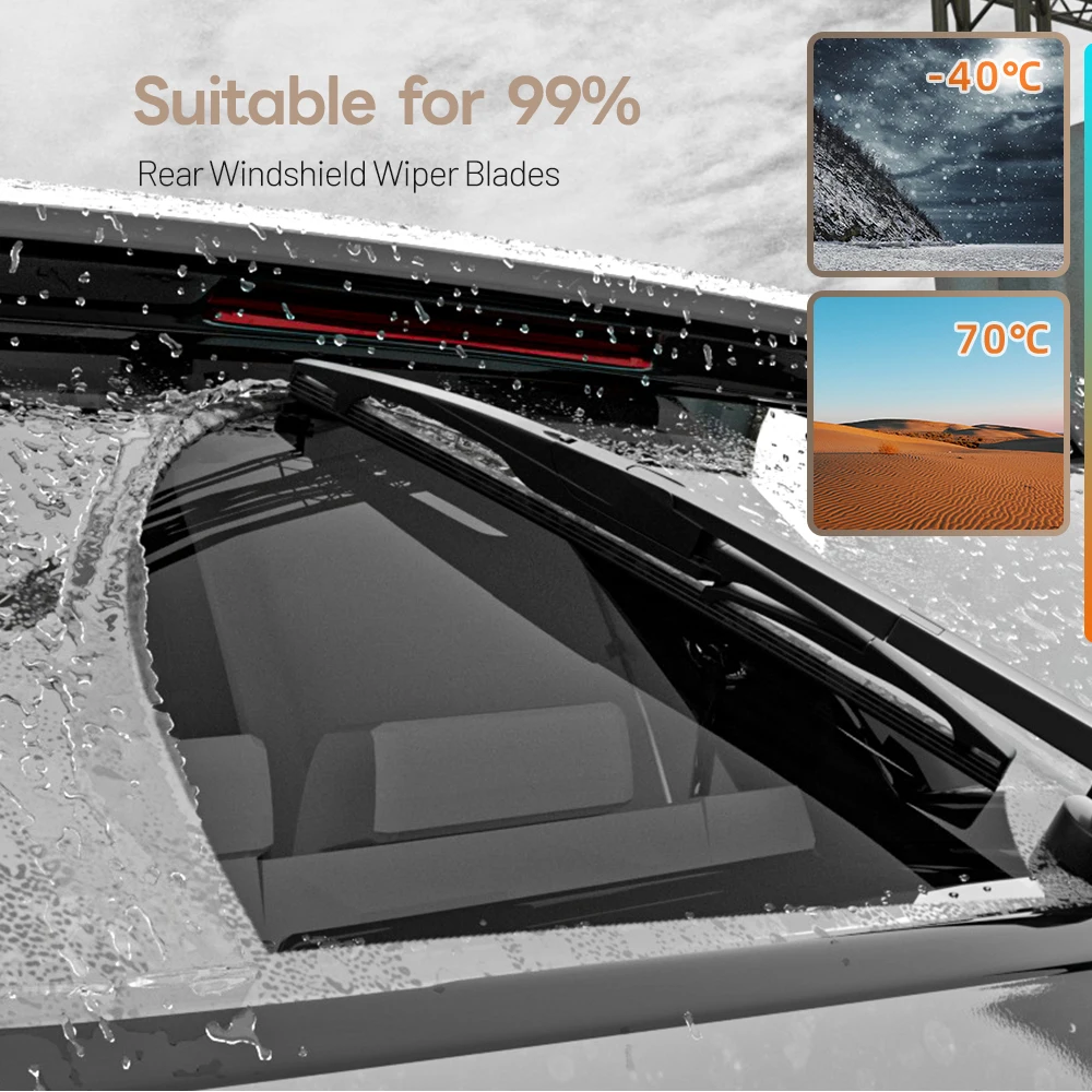 Für VW Tiguan MK1 2007 - 2017 Wischer LHD Vorne und Hinten Wischerblätter 2016 Set Windschutzscheibe Windschutzscheibe Fenster 24 "+ 21" + 13"