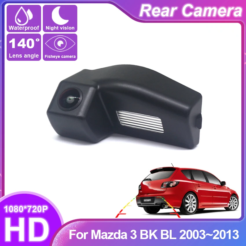 

CCD HD рыбий глаз камера заднего вида для Mazda 3 BK BL 2003 2004 2005 2006 2007 2008 2009 2010 2011 2012 2013 автомобильный резервный монитор