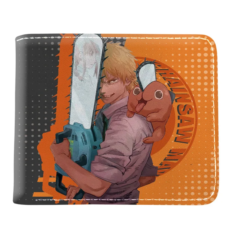 Halloween Anime Orange Hund Geldbörsen Cosplay Kawaii Welpe Schlechte Frauen Pu Geldbörse Kartenhalter Weihnachten Ornament Geburtstagsgeschenke – Detail 5