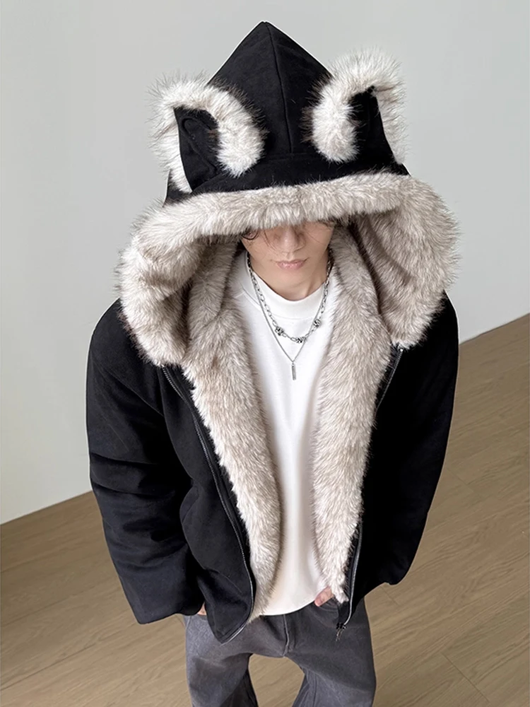 

Мужское теплое зимнее хлопковое пальто с капюшоном Mountain Eagle Jaet, высококачественная хлопковая одежда для пар