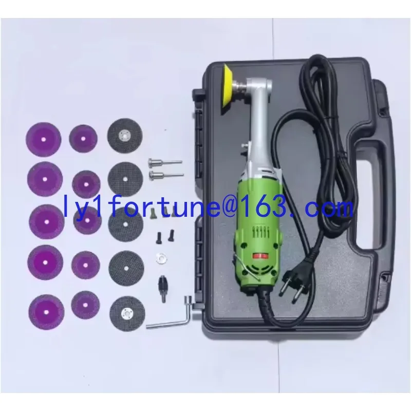 Micro angle grinder, long neck carving, mini electric marble cutting, grinding, carving, ceramic tile joint cleaning machine