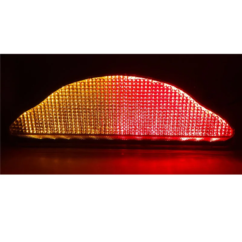 Waase-Clignotants de frein arrière E-Mark, lumière LED intégrée, Yamaha, Road Star XV1700, Kokor 2002, 2003, 2004, 2007, 2009