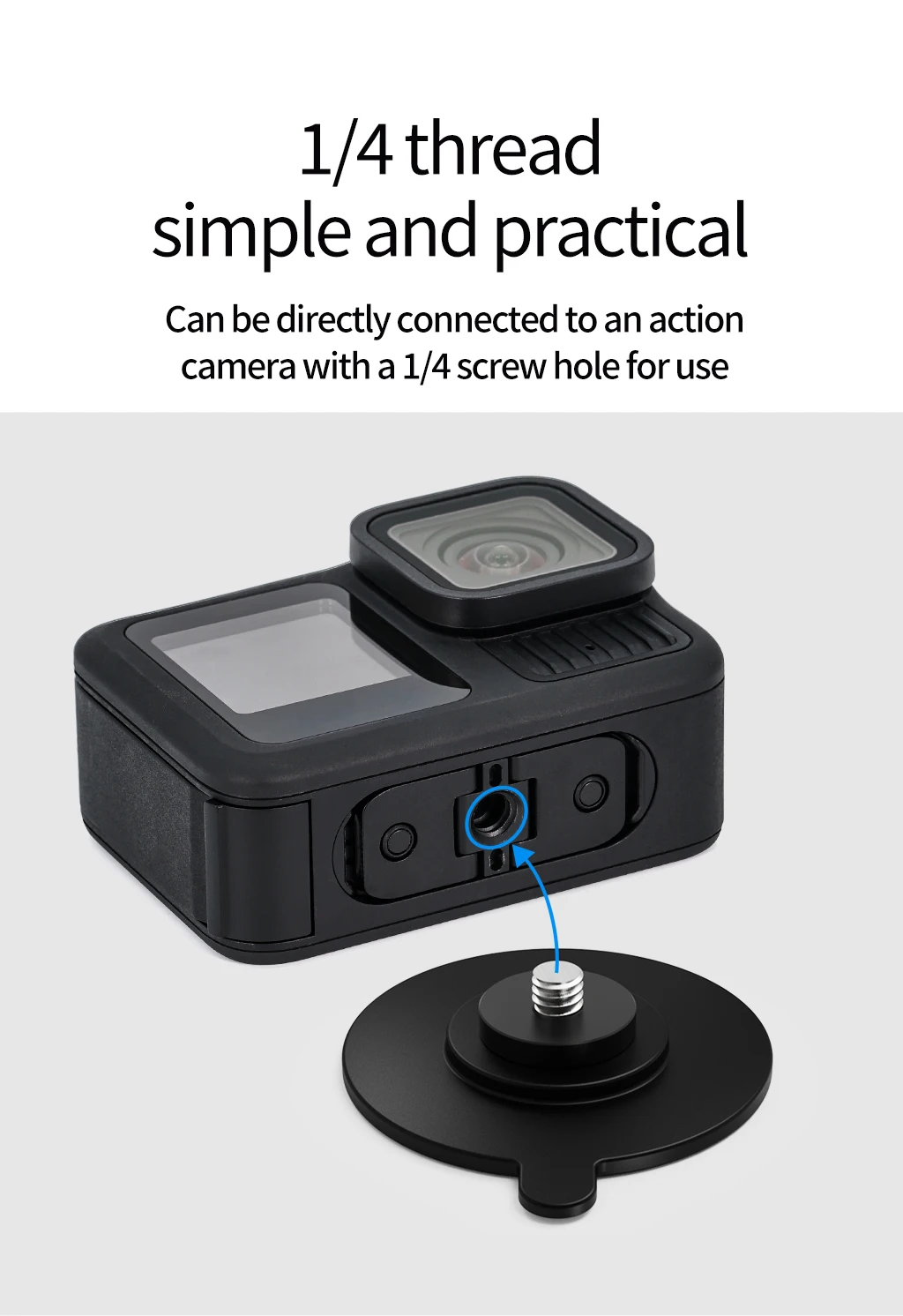 Универсальное гибкое клейкое основание с шаровой головкой, присосное крепление для камеры Insta360 x4, Gopro 13 12, аксессуары для DJI Osmo Action