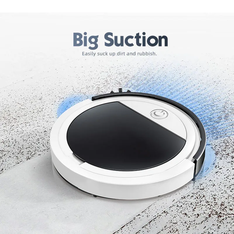 Household Smart RC Robotic Sweeper Rechargeable Floor Dust Cleaning Automatic Vacuum Cleaner