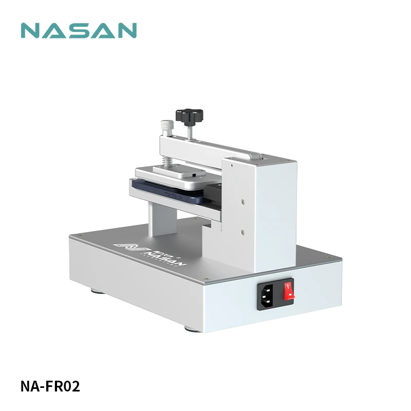 NASAN FR02 Mobile Phone Screen Separator All-in-One Frame Remover Machine up and down Heating Screen Separation for Phone Repair