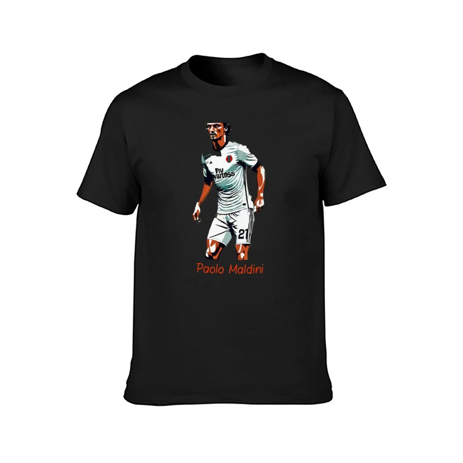 Paolo Maldini T-Shirt sweat customizeds blacks clothes for men