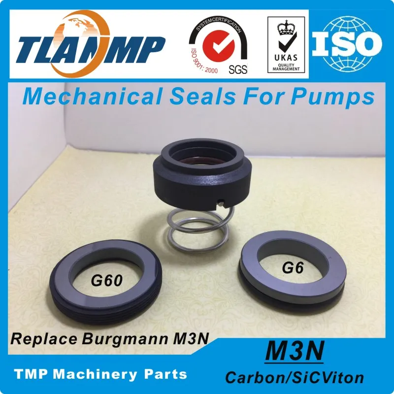 M3N-12 , M3N/12-G6 , M3N/12-G60 TLANMP M3N4 Mechanical Seals (Shaft Size 12mm) 101-12