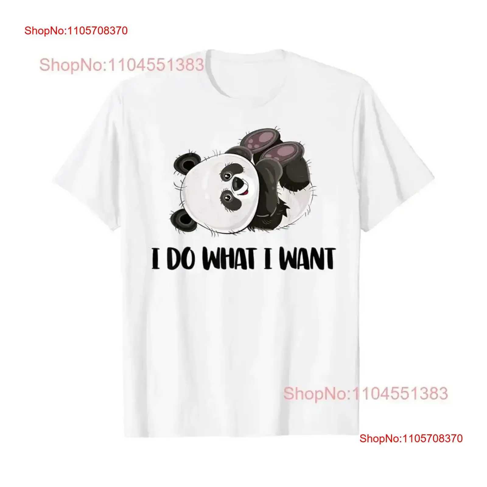 Funny Panda T Shirt I Do What Want Cute Bear vintage Washed Top For Everyday Wear fashion Casual Stretched Stylish Unisex