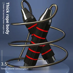 Verstellbares Stahlseil, schnelle Geschwindigkeit, Sprung, Schaumhandgelenk, Fitness, Haus, Fitnessstudio, Bewegung 6 Hauptverkäufe Heavy Spring String - №2
