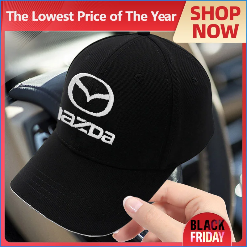 Baseball Cap Men Hats Women Visor Protection Snapback Caps Adjustable Man Woman Hat Unisex Snapback Embroidery Cap For Mazda